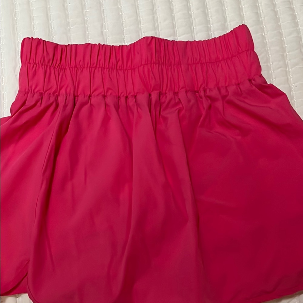 Gold Hinge Vibrant Pink Women's Skirt